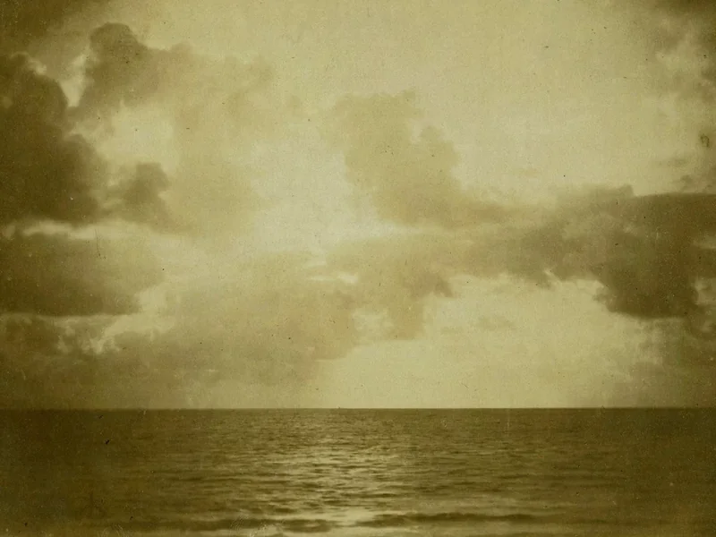 1807-Cyrus Macaire - Le Havre, Mare e cielo